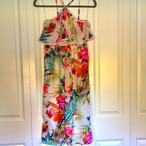 Small Shop tropical print romper Size 10
